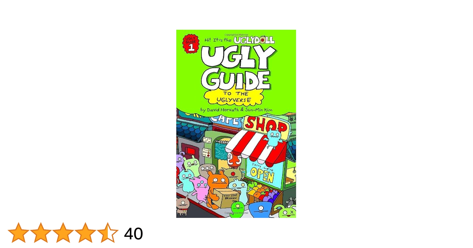 UGLY GUIDE 1-4巻セット アグリードール uglydoll Amazon.com: Hi! It's the Uglydoll Ugly Guide to Things That